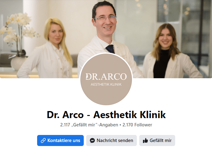 Dr. Arco bei Facebook